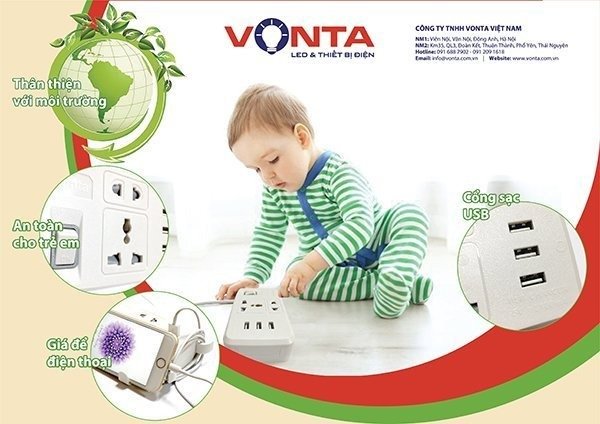 Điều gì làm nên sự khác biệt của ổ cắm điện VONTA?